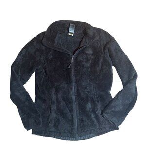 The North Face Osito Soft Fuzzy Full-Zip Fleece Jacket Black | Women’s Small